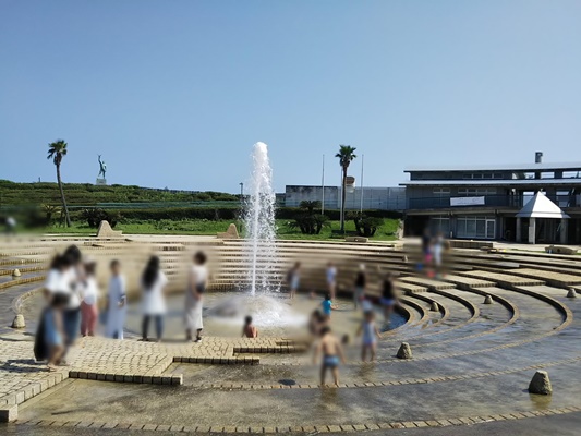 湘南海岸公園噴水広場